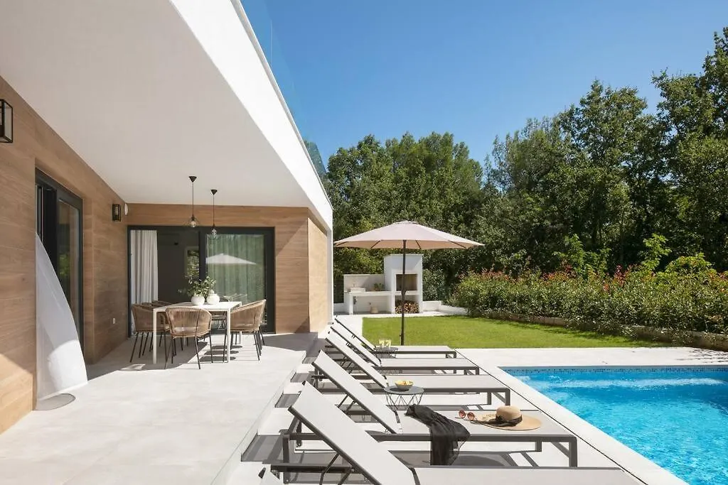 Villa Moderne Luxusvilla Mali Dvor Mit Pool 500M Am Meer In Porec Tar-Vabriga Kroatien